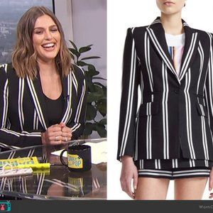 From TV: Original Maje VAKILA & Ikila Suit Black and White (Size: 34 EUR, 1US)